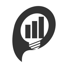 media business logo Icon Illustration Brand Identity