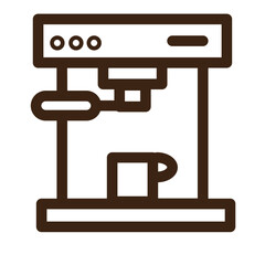 appliance coffee cooking home house kitchen restaurant icon