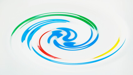 spiral abstract background