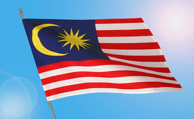 世界の国旗（マレーシア）