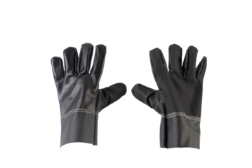 Work gloves isolated on transparent background