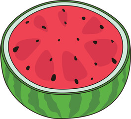 Watermelon Illustration