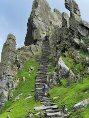 trail in the mountains
