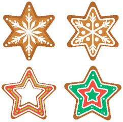 Obraz premium Christmas decoration elements set