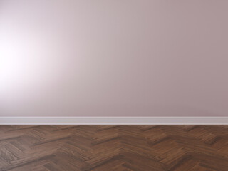 Minimal interior mock up scene.