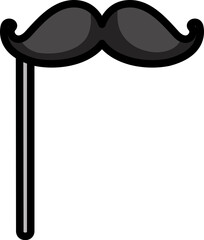 Party costume  moustache