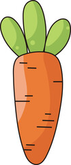 Fresh Carrot Illustration