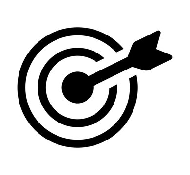 target , focus, dartboard icon illustration | png
