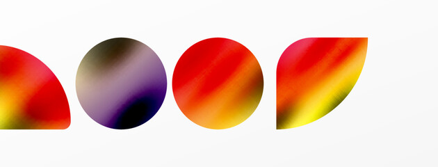 Transparent effects geometric abstract background. Minimalist wallpaper, banner, background or landing