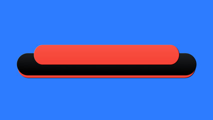 Simple colorful lower third animation