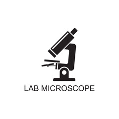 lab microscope icon , experiment icon