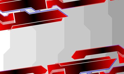 red and white background