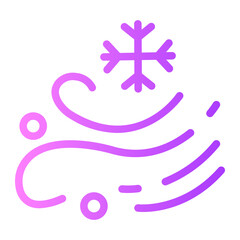 wind gradient icon