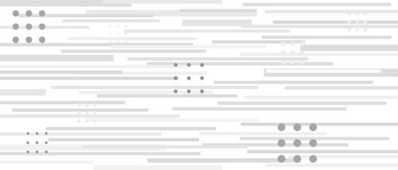 丸と横線で構成された抽象的な背景素材