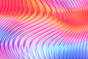 3d illustration of a abstract gradient background with lines.  Modern graphic texture. Geometric pattern.