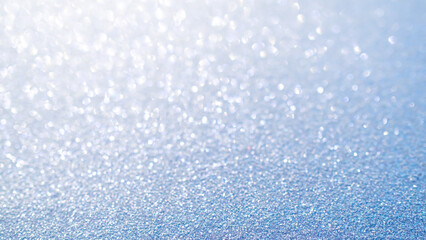 Gray Silver Blur Glitter Effect Bokeh Light Background,Abstract Overlay Dark Texture Spark Backdrop for Party Christmas in Night,Defocused Sparkle Glow Pattern Design Decoration Happy New Year2023.