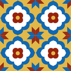 Seamless Cement Tile Design &ndash; Athangudi Tile, Moroccan tile, Chettinad Tile and Karaikudi Tile.