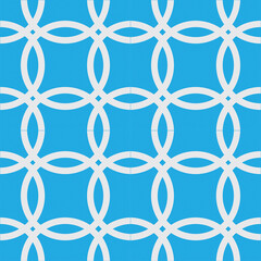 Fototapeta premium Seamless Cement Tile Design – Athangudi Tile, Moroccan tile, Chettinad Tile and Karaikudi Tile.