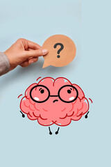 The question is in the human brain. The emergence of problems and tasks in humans