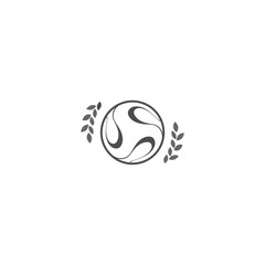 Football, soccer icon logo design