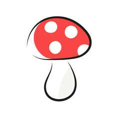 Muchomor ilustracja © Monika Janiak-Klicha