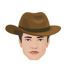 man hat illustration transparent background cowboy hat
