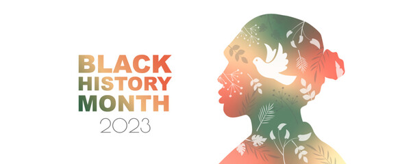 Black History Month 2023 banner.