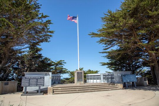 memorial for the Navy soldier at NAVAL battle of Guadalcanal IN 1942  in San Francisco