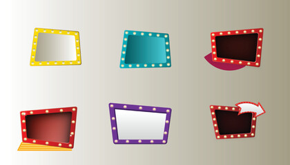 Broadway Marquee frames