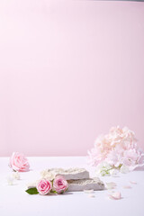 Background 배경 꽃 소품