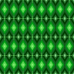 Fototapeta na wymiar Vector seamless pattern. Modern stylish texture. Repeating geometric tiles of rhombuses. Suitable for children, decoration paper, design, concept, clothing, wrapping, handicraft