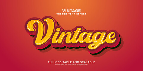 Editable text effect text style