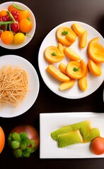 A picture of the food on the table. Ingredients. 