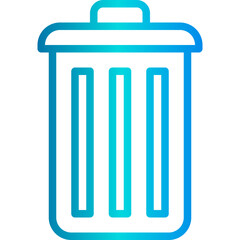 Trash outline icon
