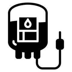  glyph, silhouette, fill, medical,blood,transfusion,stockblood, transfusion,iv bag icon