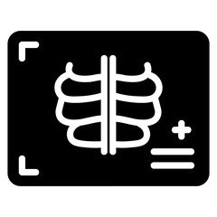 glyph, silhouette, fill, medical,digital,bones,radiography,x ray icon
