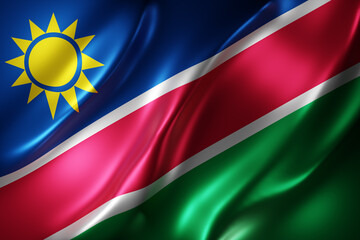  Namibia 3d flag