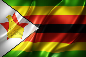  Zimbabwe 3d flag