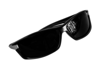 Male sunglasses on white background, isolated.