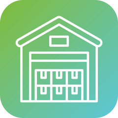 Warehouse Icon Style