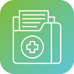 Medical Records Icon Style