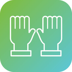 Obraz premium Gloves Icon Style