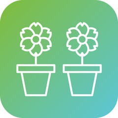 Flowers Icon Style