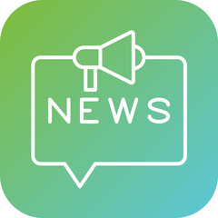 News Banner Icon Style