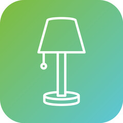 Table Lamp Icon Style