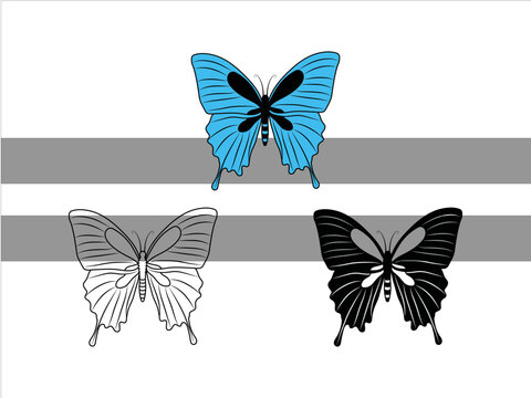 Butterfly Svg, Layered Butterfly Bundle Cricut SVG