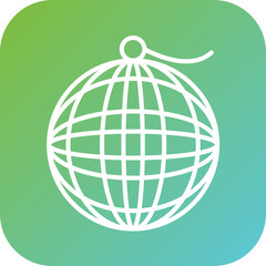 Disco Ball Icon Style