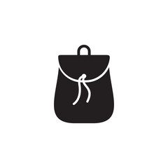 Woman hand bag logo design template