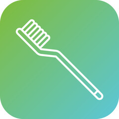 Tooth Brush Icon Style