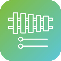 Xylophone Icon Style